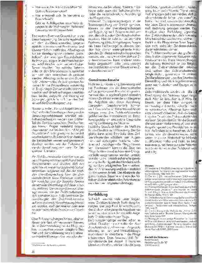 Vorschauseite 4: Begleitung für Zivildienstleistende