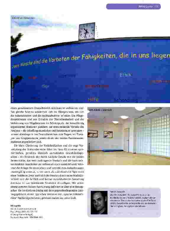 Vorschauseite 3: LVR-Klinik Köln und LWL-Klinik Gütersloh