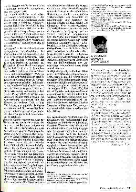 Vorschauseite 2: Psychosexuelle Entwicklung und geistige Behinderung