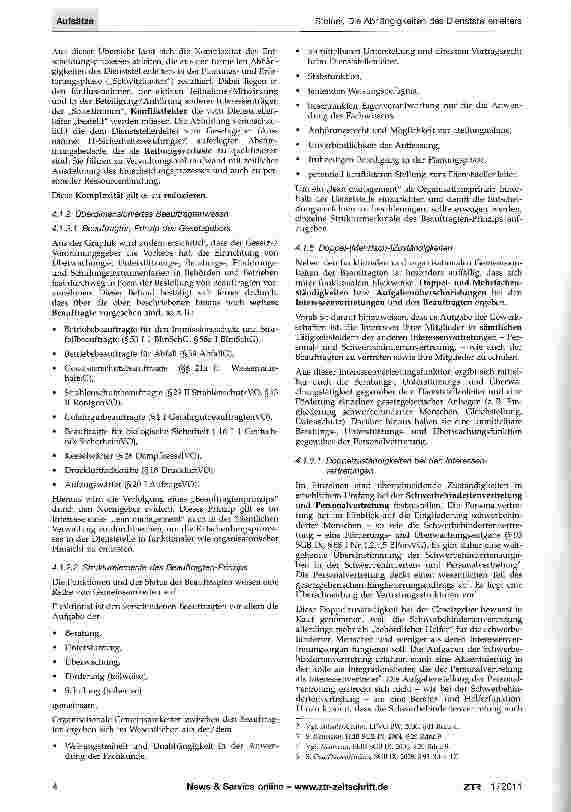 Vorschauseite 2: Die Abhängigkeiten des Dienststellenleiters - Ausgangspunkt für organisationsrechtliche Ansätze zur Straffung des Entscheidungsverfahrens in der Dienststelle - Teil II -