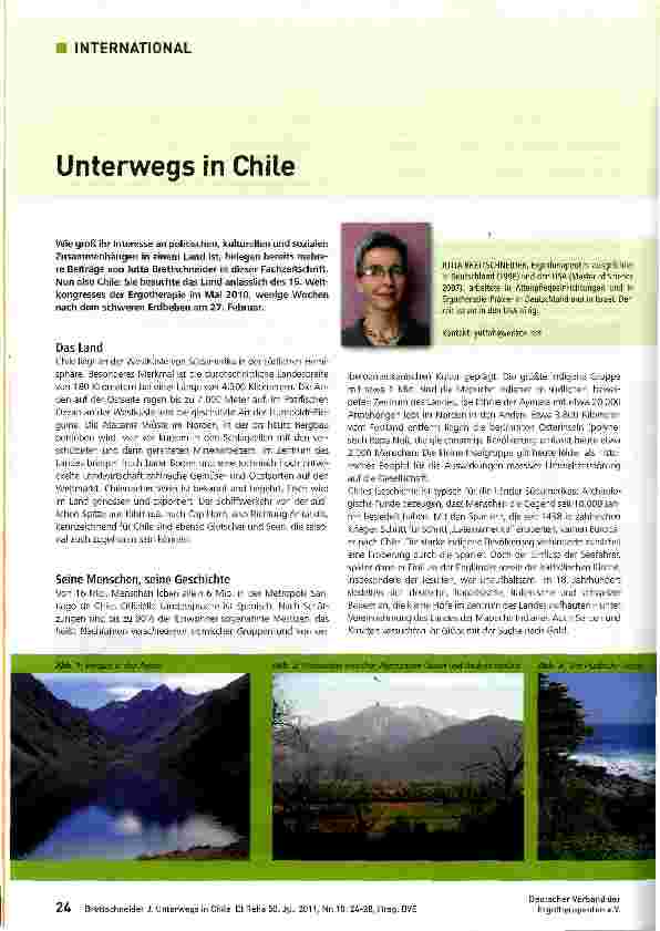Vorschauseite 1: Unterwegs in Chile