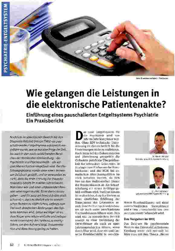 Vorschauseite 1: Wie gelangen die Leistungen in die elektronische Patientenakte?