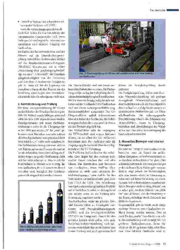 Vorschauseite 4: Sicherer Umgang mit Gasflaschen