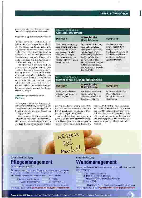 Vorschauseite 2: Diagnostischer Cluster