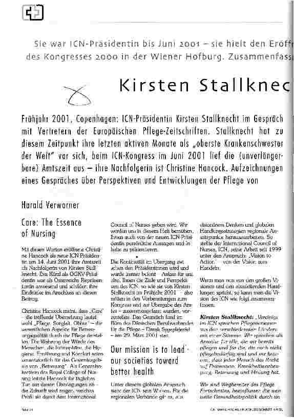 Vorschauseite 1: Kirsten Stallknecht