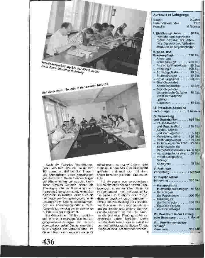 Vorschauseite 3: Heimleiterausbildung in Hannover