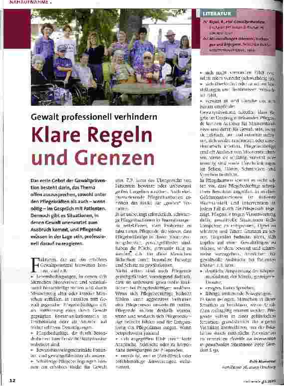 Vorschauseite 1: Klare Regeln und Grenzen Gewalt professionell verhindern