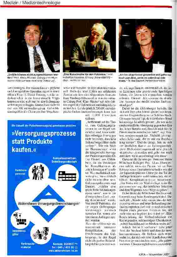 Vorschauseite 2: Echte Bedrohung für den ärztlichen Stand
