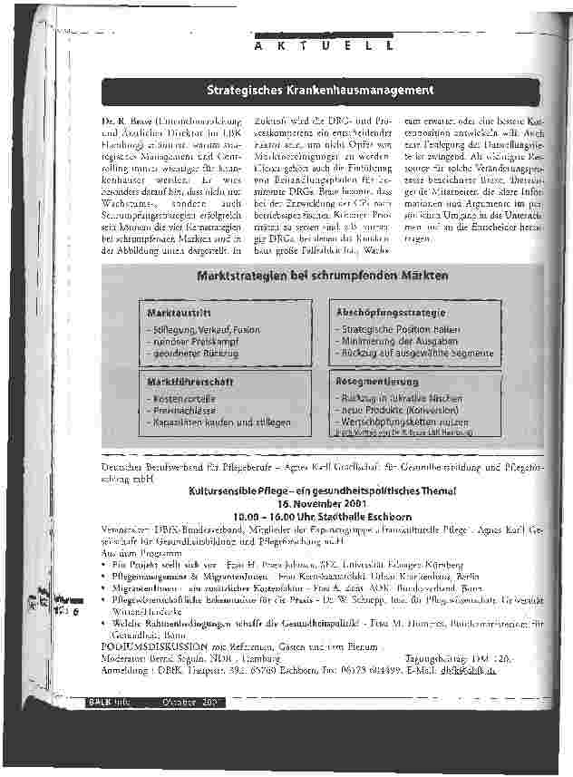 Vorschauseite 3: Erstes Deutsches Clinical Pathway Symposium Tagungsbericht