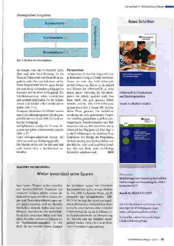 Vorschauseite 2: GDA-Schulen präsentiert ProgramminhalteBewusstsein schaffen
