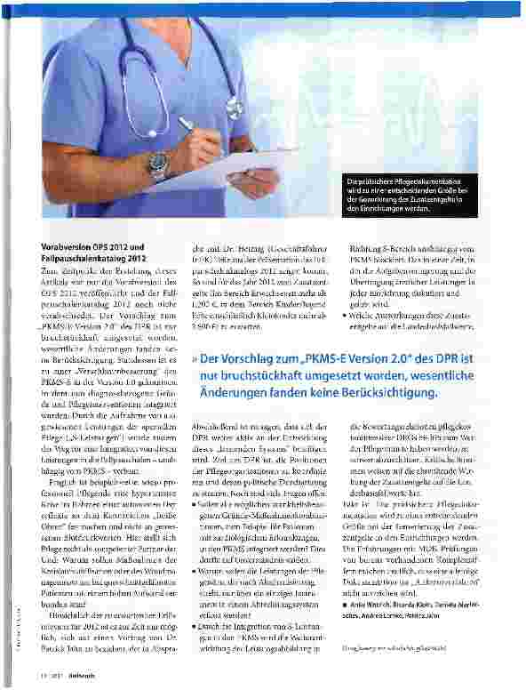 Vorschauseite 3: Zeitarbeit im OP
