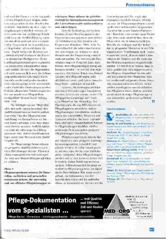 Vorschauseite 4: Das Pflegemanagement stärken