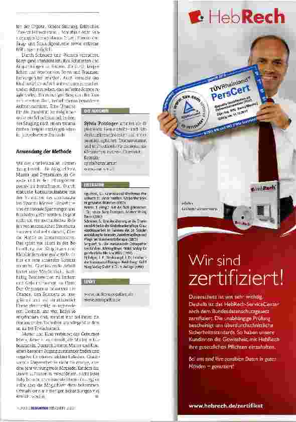 Vorschauseite 2: Die craniale Welle beim Baby wahrnehmen