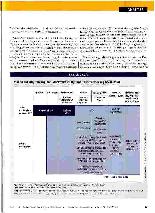 Vorschauseite 3: Bewertung von Arzneimitteln -wie gehen andere Länder vor?