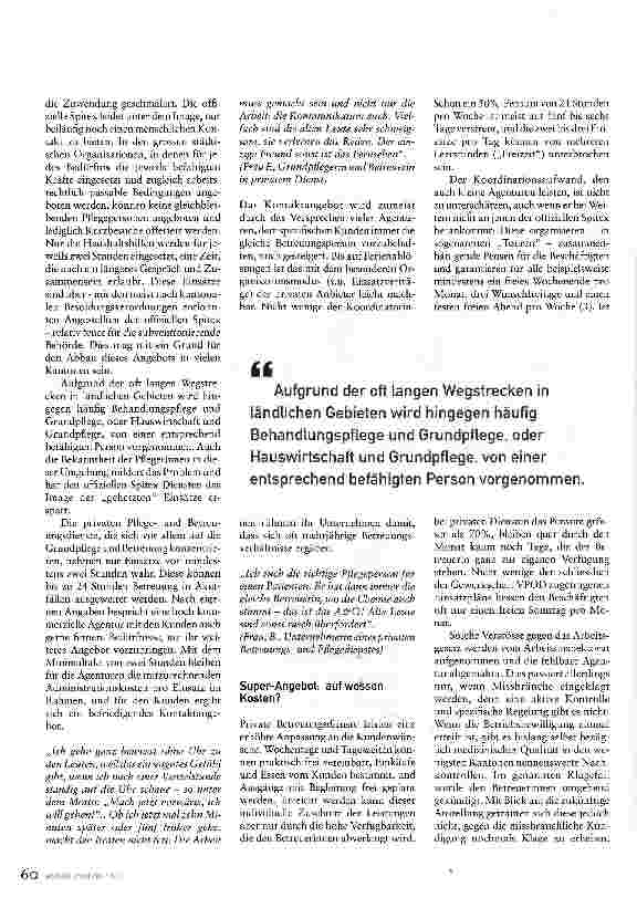 Vorschauseite 3: Ein immer grösseres Heer prekär Beschäftigter