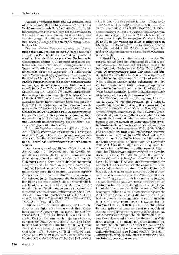 Vorschauseite 2: Unterbliebene Beteiligung als absoluter Revisionsgrund