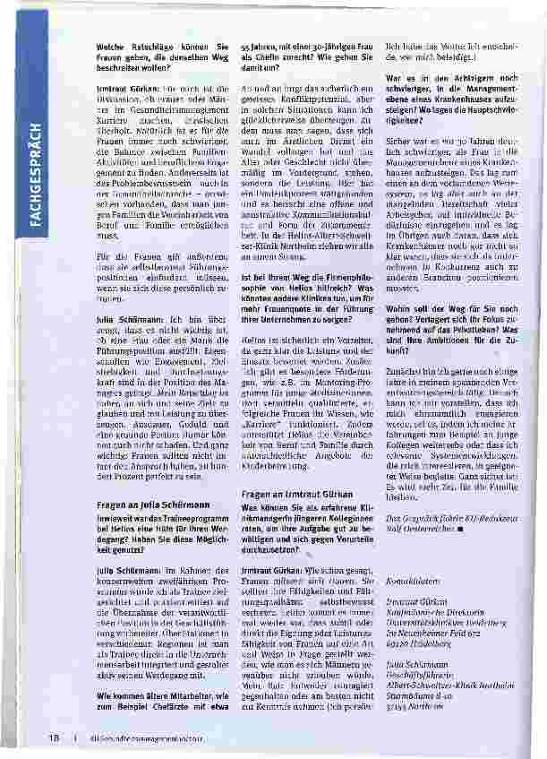 Vorschauseite 3: Frauen an der Spitze