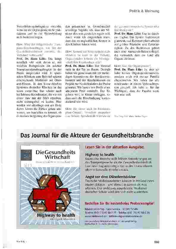 Vorschauseite 4: Wir brauchen mehr Herz