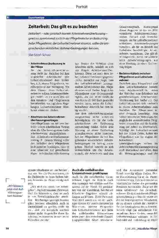 Vorschauseite 3: Strategien gegen den Fachkräftemangel