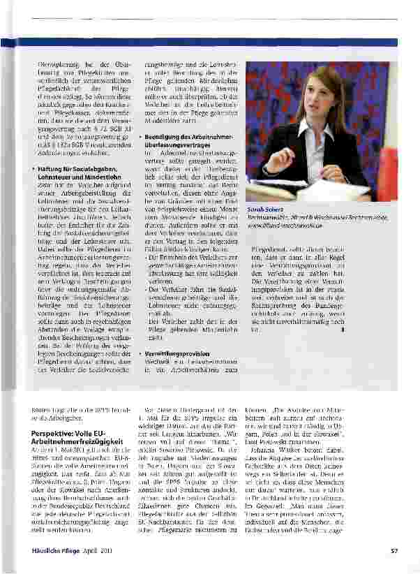 Vorschauseite 4: Strategien gegen den Fachkräftemangel