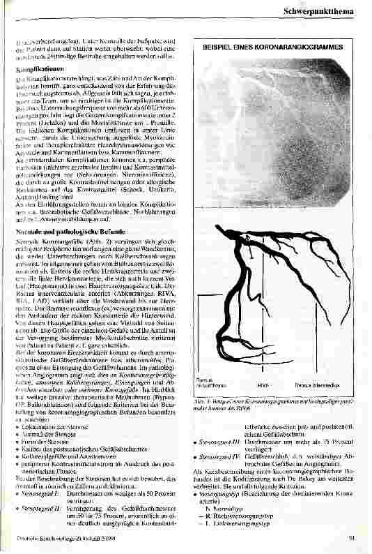 Vorschauseite 3: Die invasive Diagnostik der koronaren Herzkrankheit