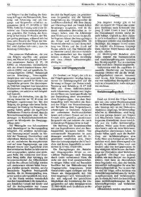 Vorschauseite 2: Mehr Öffentlichkeitsarbeit und hoher Beratungsbedarf