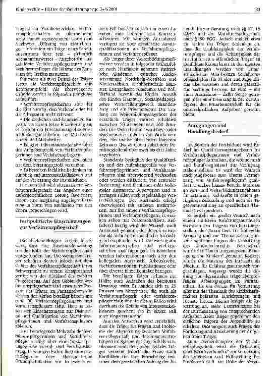 Vorschauseite 3: Mehr Öffentlichkeitsarbeit und hoher Beratungsbedarf