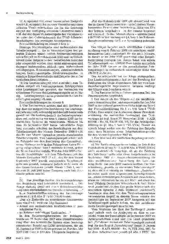 Vorschauseite 2: Undifferenziertes Leistungsentgelt nach §18TVöD