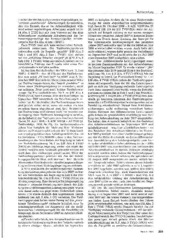 Vorschauseite 3: Undifferenziertes Leistungsentgelt nach §18TVöD
