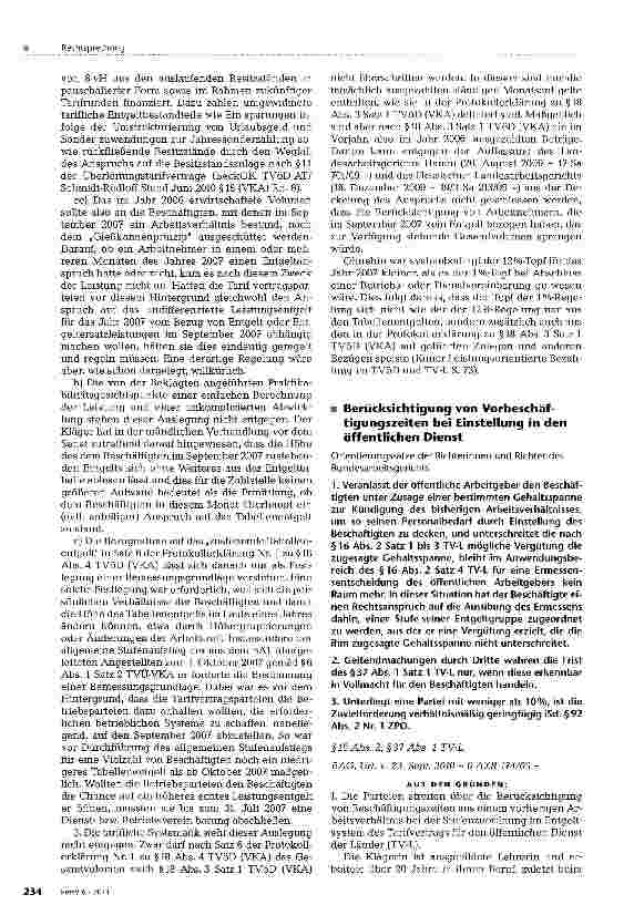 Vorschauseite 4: Undifferenziertes Leistungsentgelt nach §18TVöD