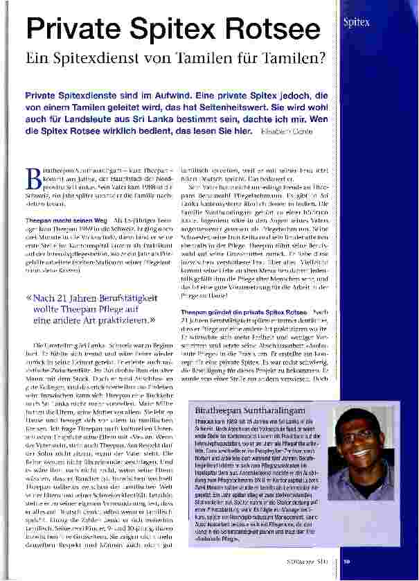 Vorschauseite 1: Private Spitex Rotsee