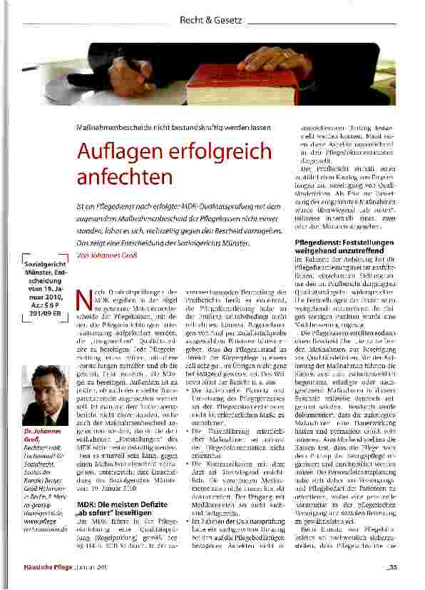 Vorschauseite 1: Maßnahmenbescheide nicht bestandskräftig werden lassenAuflagen erfolgreich anfechten