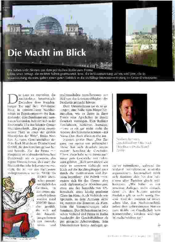 Vorschauseite 1: Die Macht im Blick