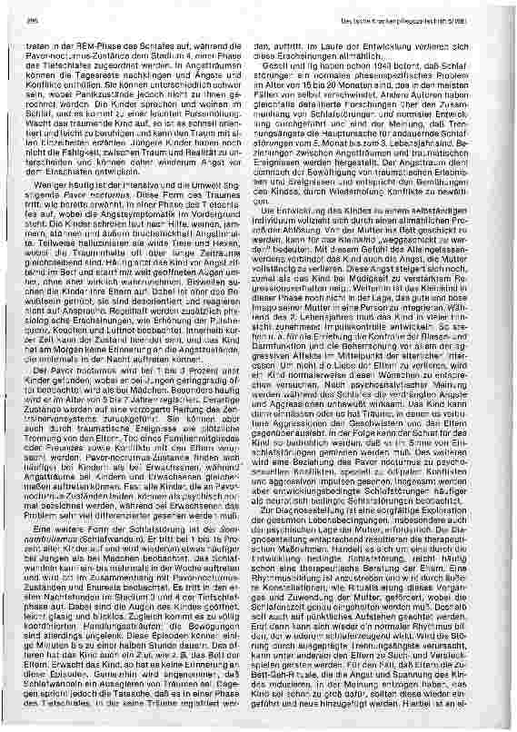 Vorschauseite 2: Schlafstörungen in der frühen Kindheit Erscheinungsformen und verhaltenstherapeutscher Fallbericht