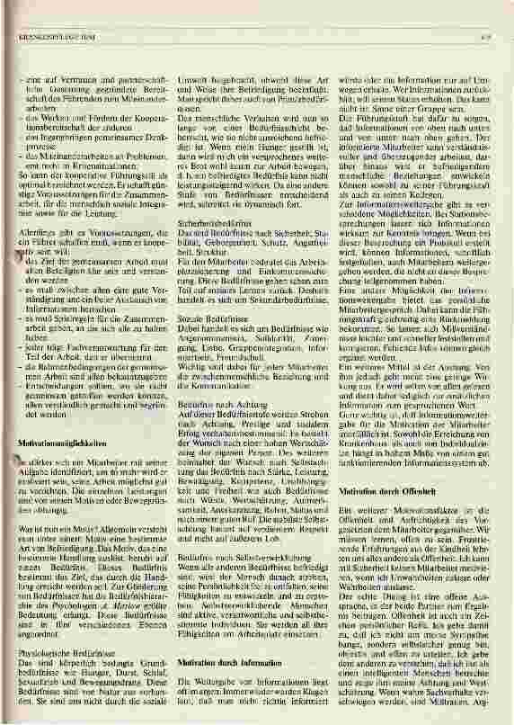 Vorschauseite 2: Mitarbeiterführung und Teamentwicklung