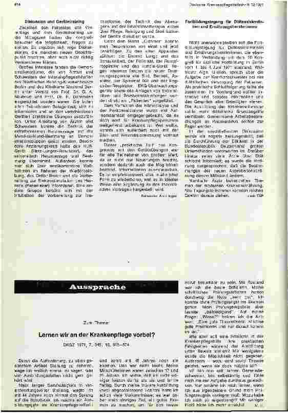 Vorschauseite 4: Intensivüberwachung und Intensivpflege des operierten Patienten