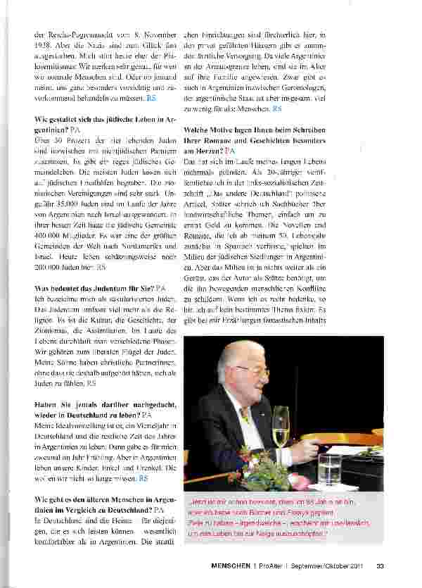 Vorschauseite 2: „Ich empfinde das Alter nicht als Last