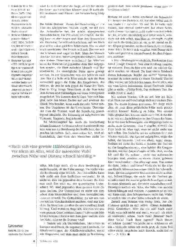 Vorschauseite 3: Berührung: das Nähe-Distanz-Problem