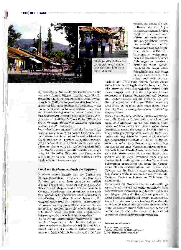 Vorschauseite 3: Brücken schlagen in einer zerrissenen Stadt