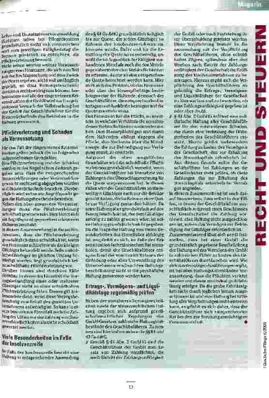 Vorschauseite 2: Grob fahrlässig und vorsätzlich