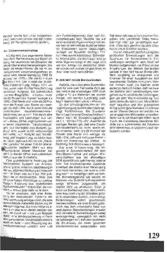 Vorschauseite 2: Zur aktuellen Situation alter Menschen
