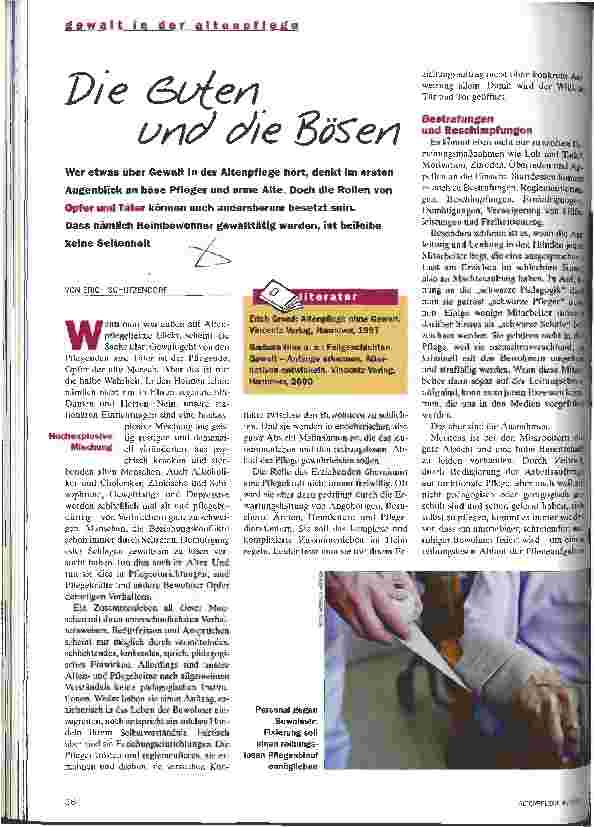 Vorschauseite 1: Die Guten und die Bösen