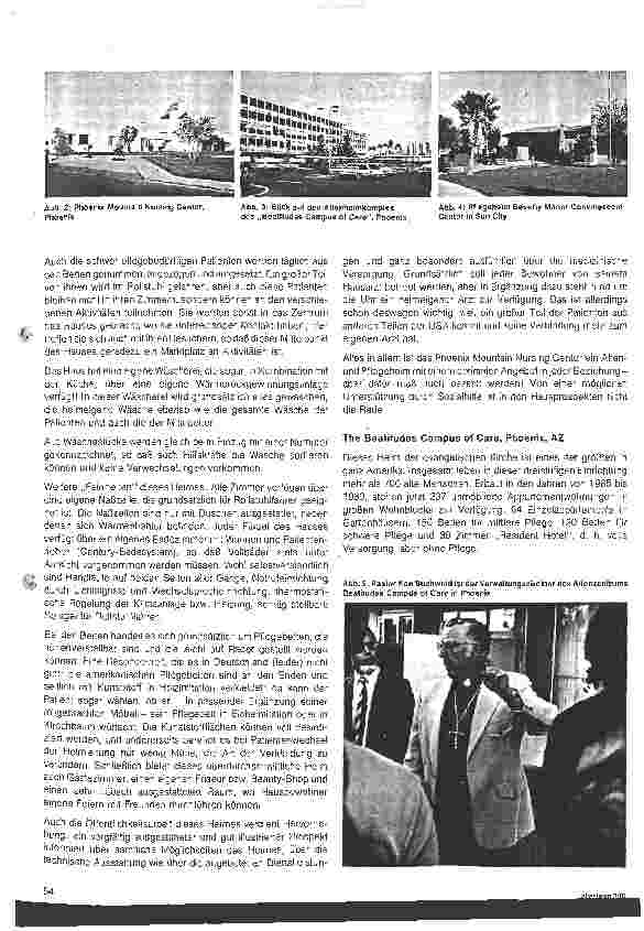 Vorschauseite 2: Altenund Altenpflegeheime in den USA (II)