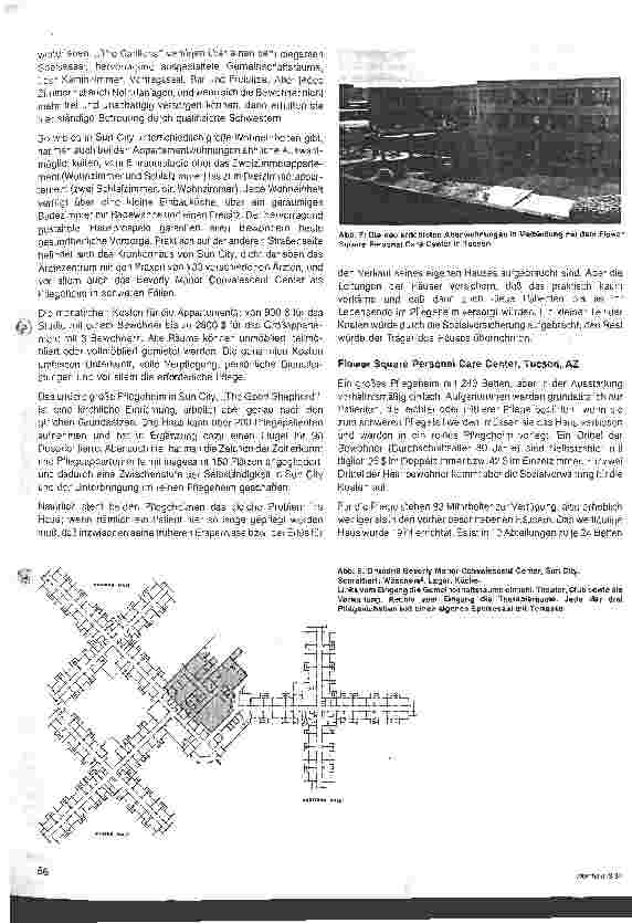 Vorschauseite 4: Altenund Altenpflegeheime in den USA (II)