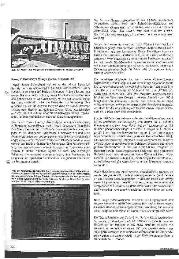 Vorschauseite 6: Altenund Altenpflegeheime in den USA (II)