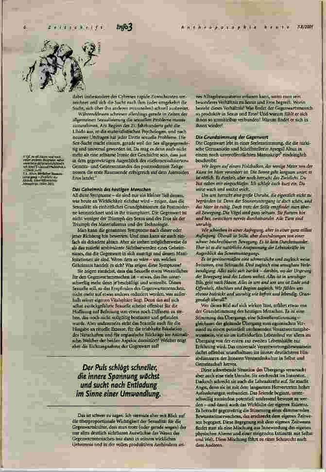 Vorschauseite 3: Tragik und Triumpf des Eros Sexualität und Zeitgeist