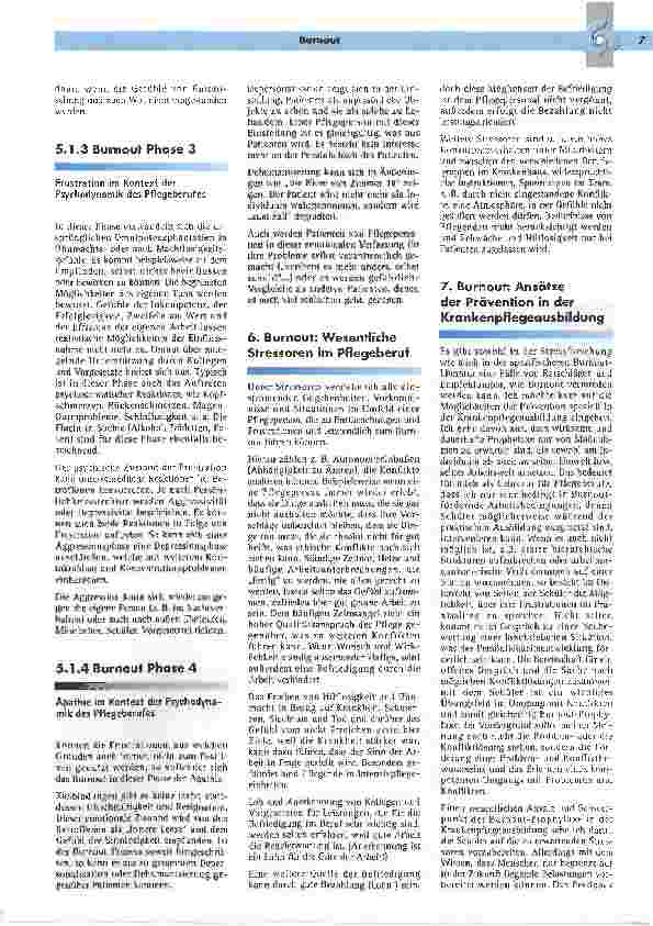 Vorschauseite 4: Burnout