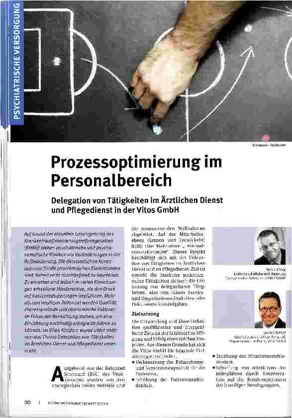 Vorschauseite 1: Prozessoptimierung im Personalbereich