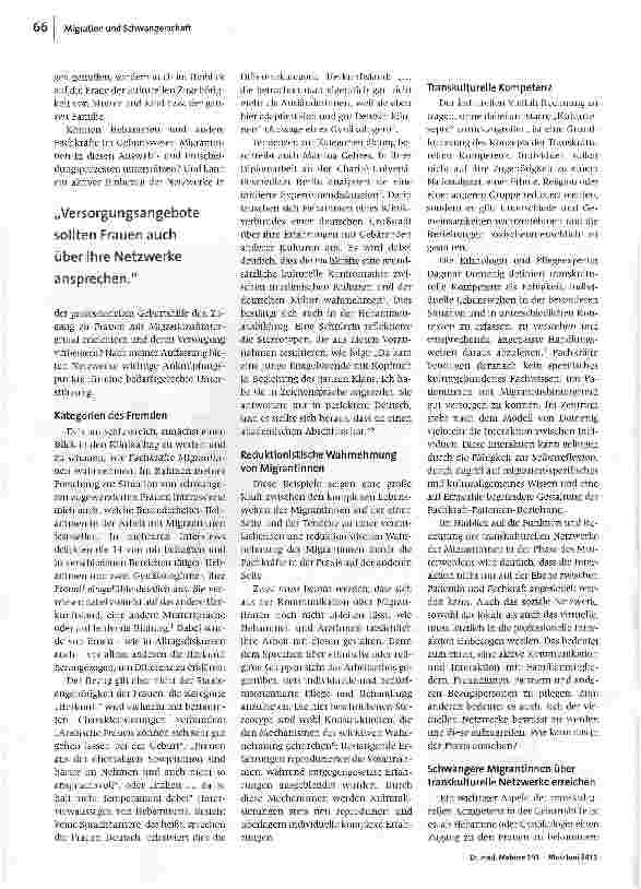Vorschauseite 2: Transkulturelle Kompetenz in der Geburtshilfe
