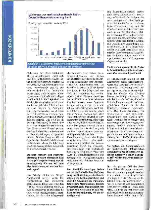 Vorschauseite 2: Reha vor Pflege!